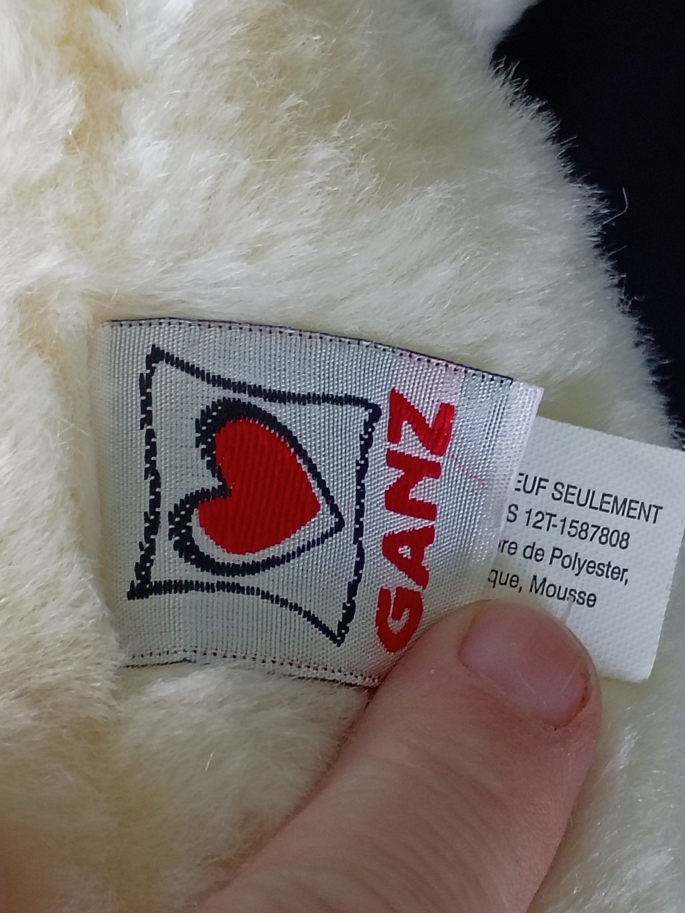 Webkinz 10.5" Harp Seal by Ganz with Tag Unused Code - Picture 5 of 6